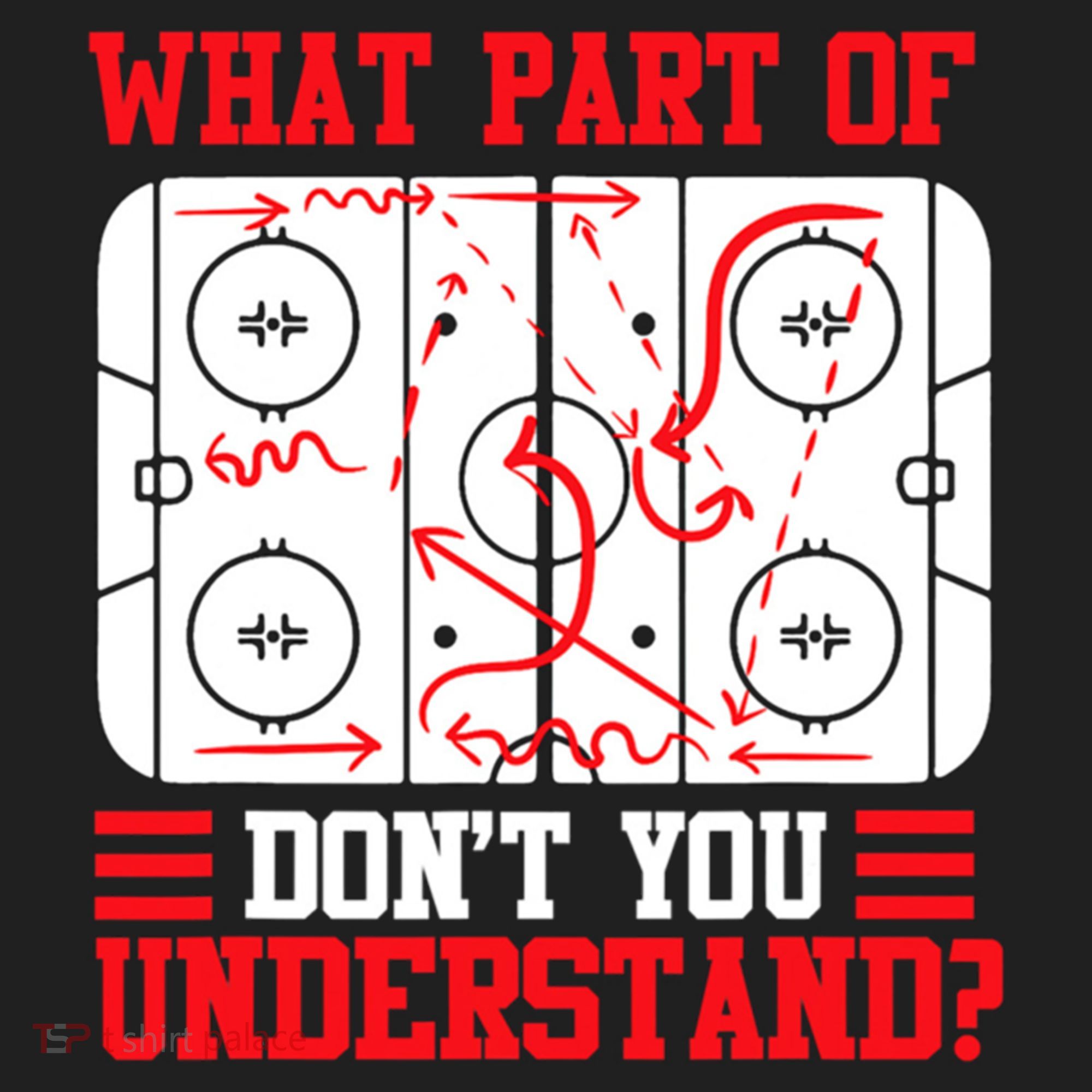 Hockey Mastery: What Part DonT You Get? Cute Gift Golf Towel