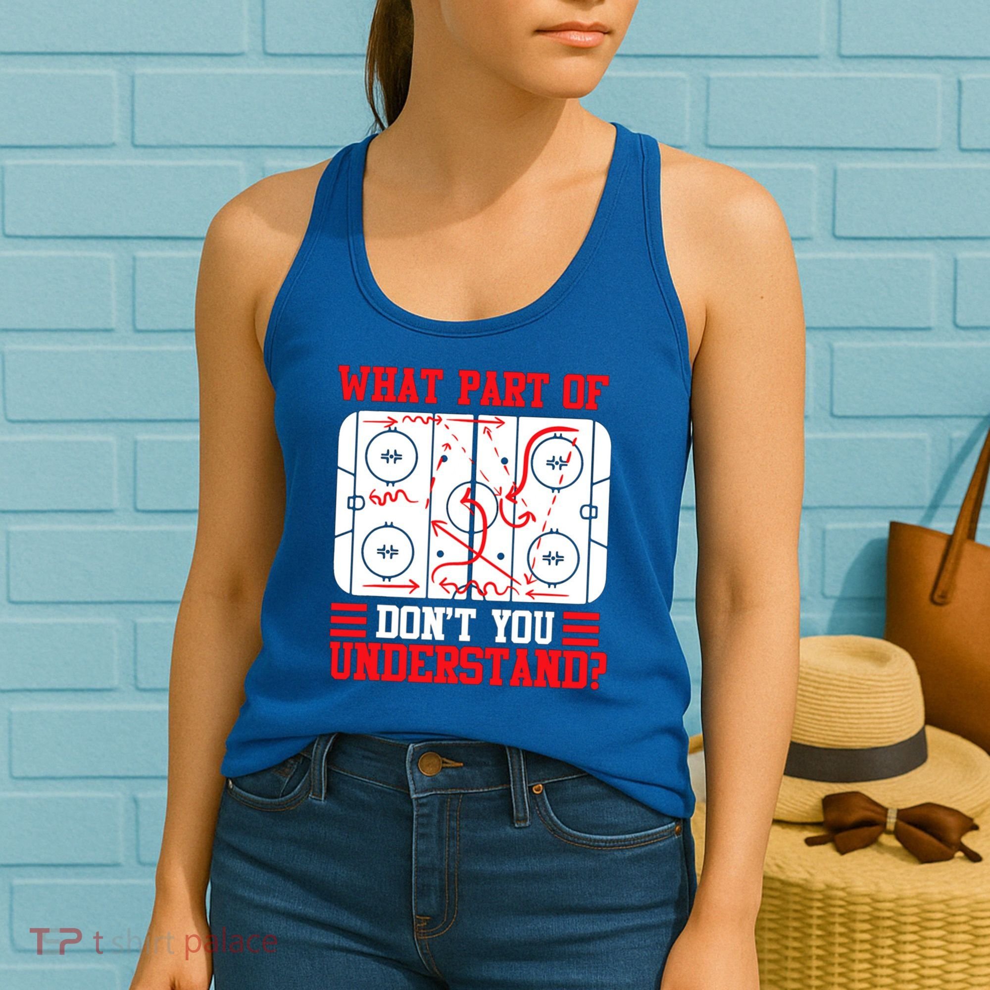 Hockey Mastery: What Part DonT You Get? Cute Gift Women's Tank Top