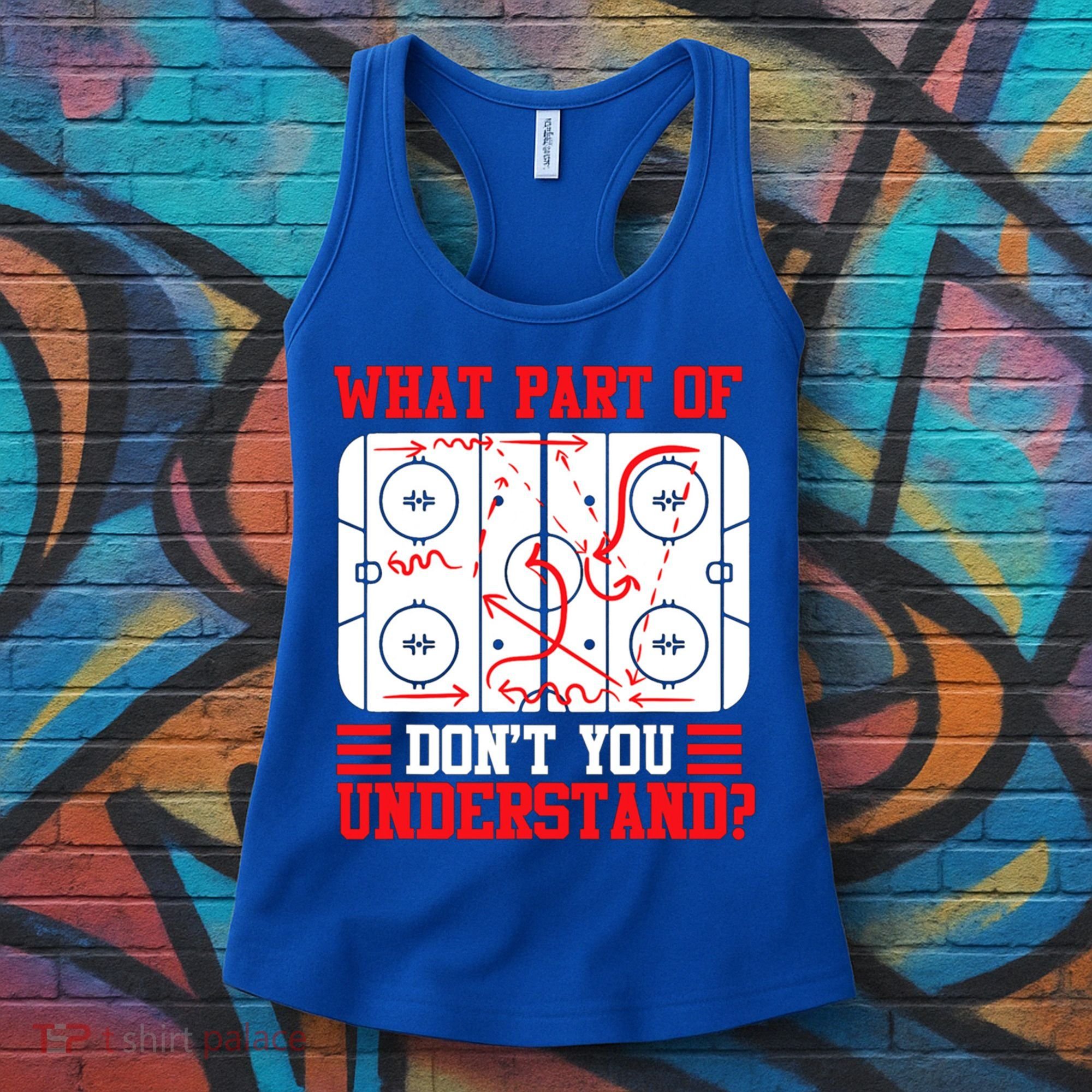 Hockey Mastery: What Part DonT You Get? Cute Gift Women's Tank Top