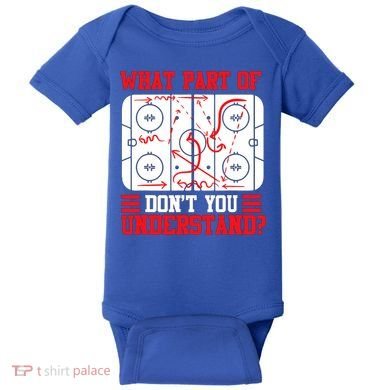 Hockey Mastery: What Part DonT You Get? Cute Gift Baby Bodysuit