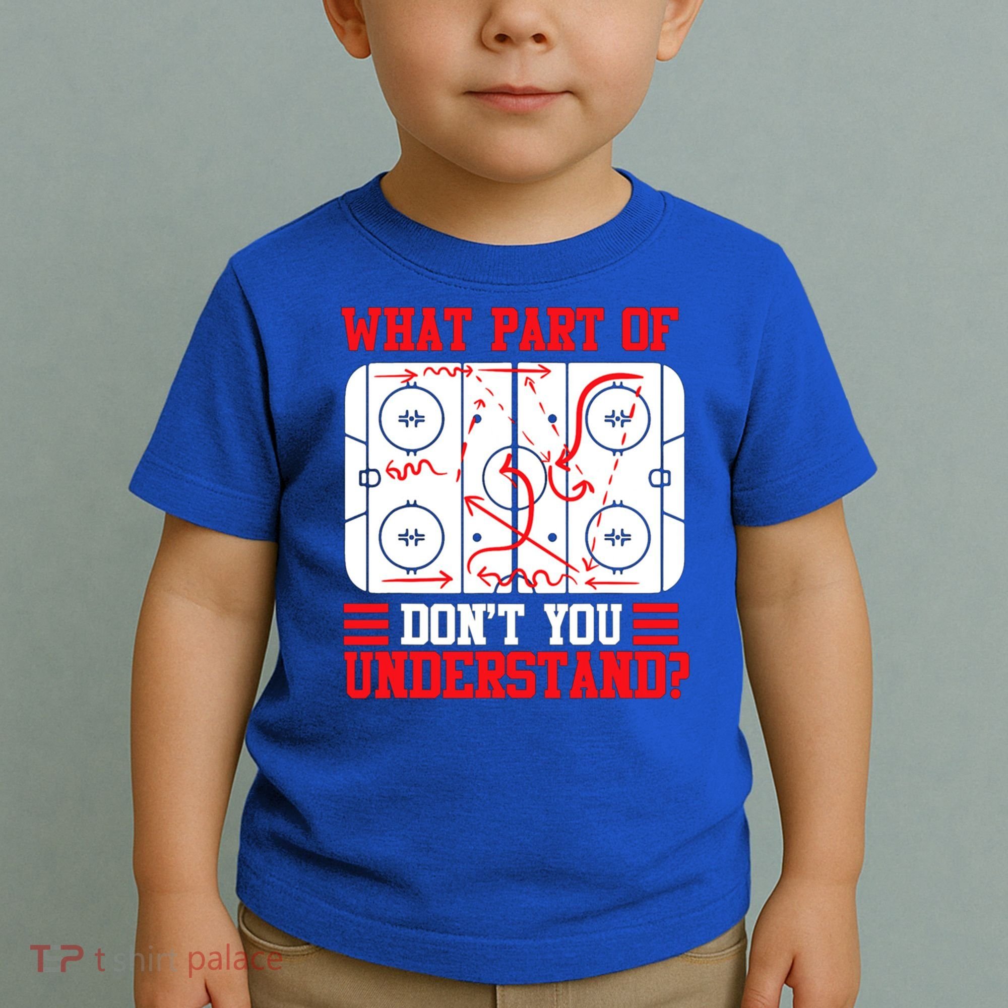 Hockey Mastery: What Part DonT You Get? Cute Gift Toddler T-Shirt