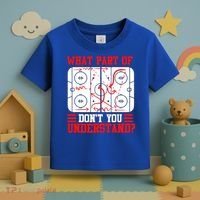 Hockey Mastery: What Part DonT You Get? Cute Gift Toddler T-Shirt thumb 3