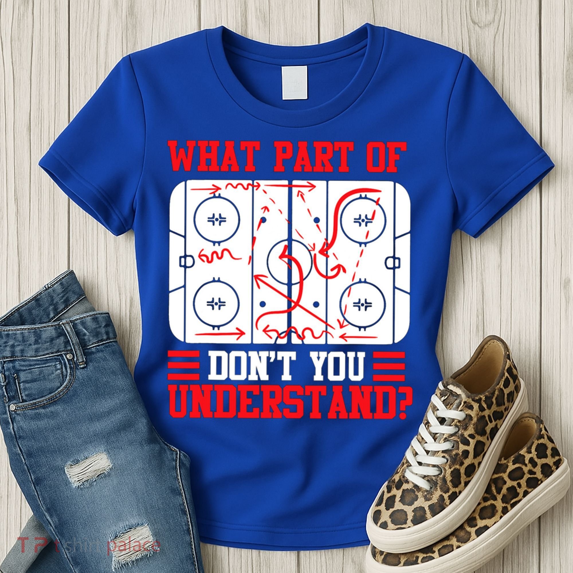 Hockey Mastery: What Part DonT You Get? Cute Gift Women's T-Shirt