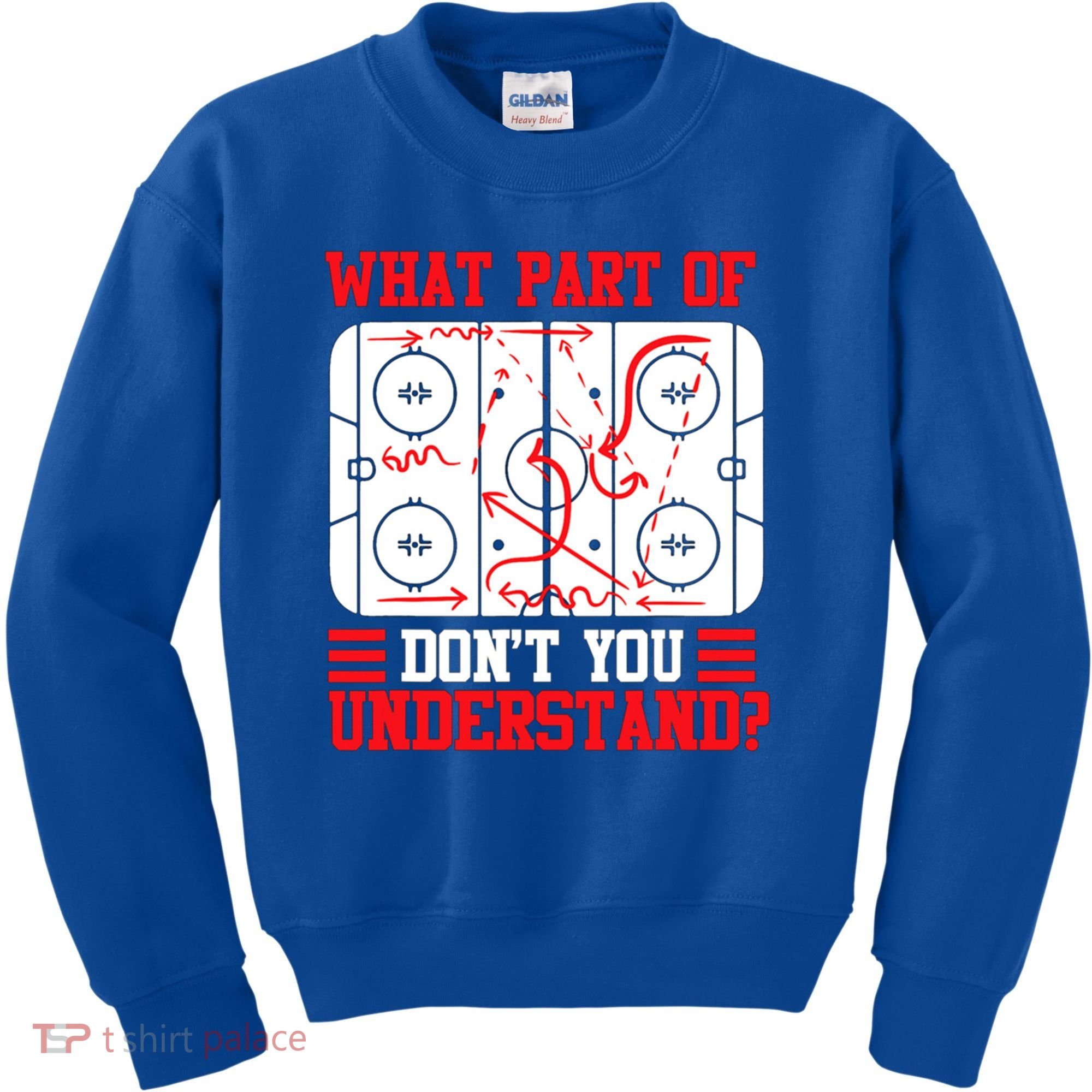 Hockey Mastery: What Part DonT You Get? Cute Gift Kids Sweatshirt