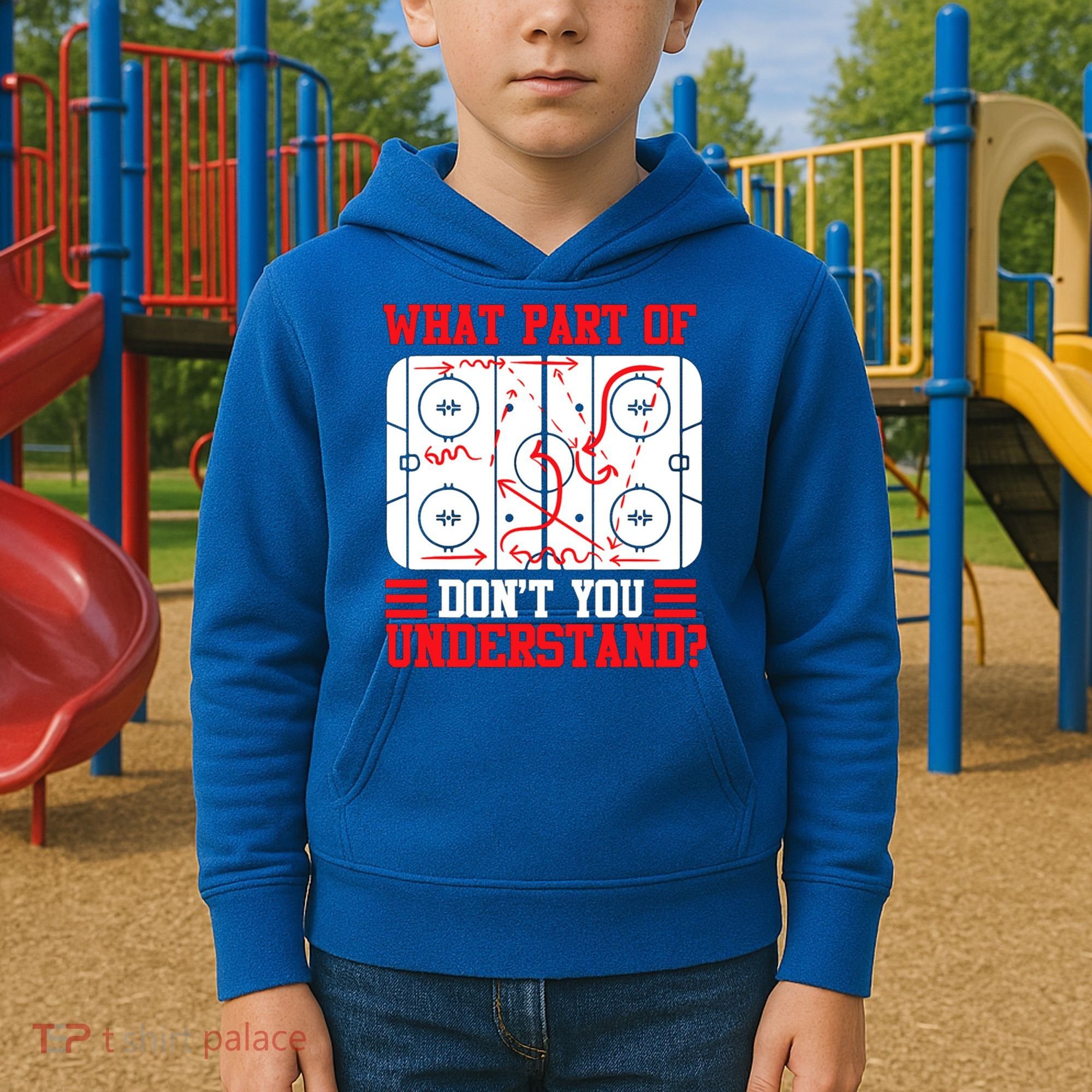 Hockey Mastery: What Part DonT You Get? Cute Gift Kids Hoodie