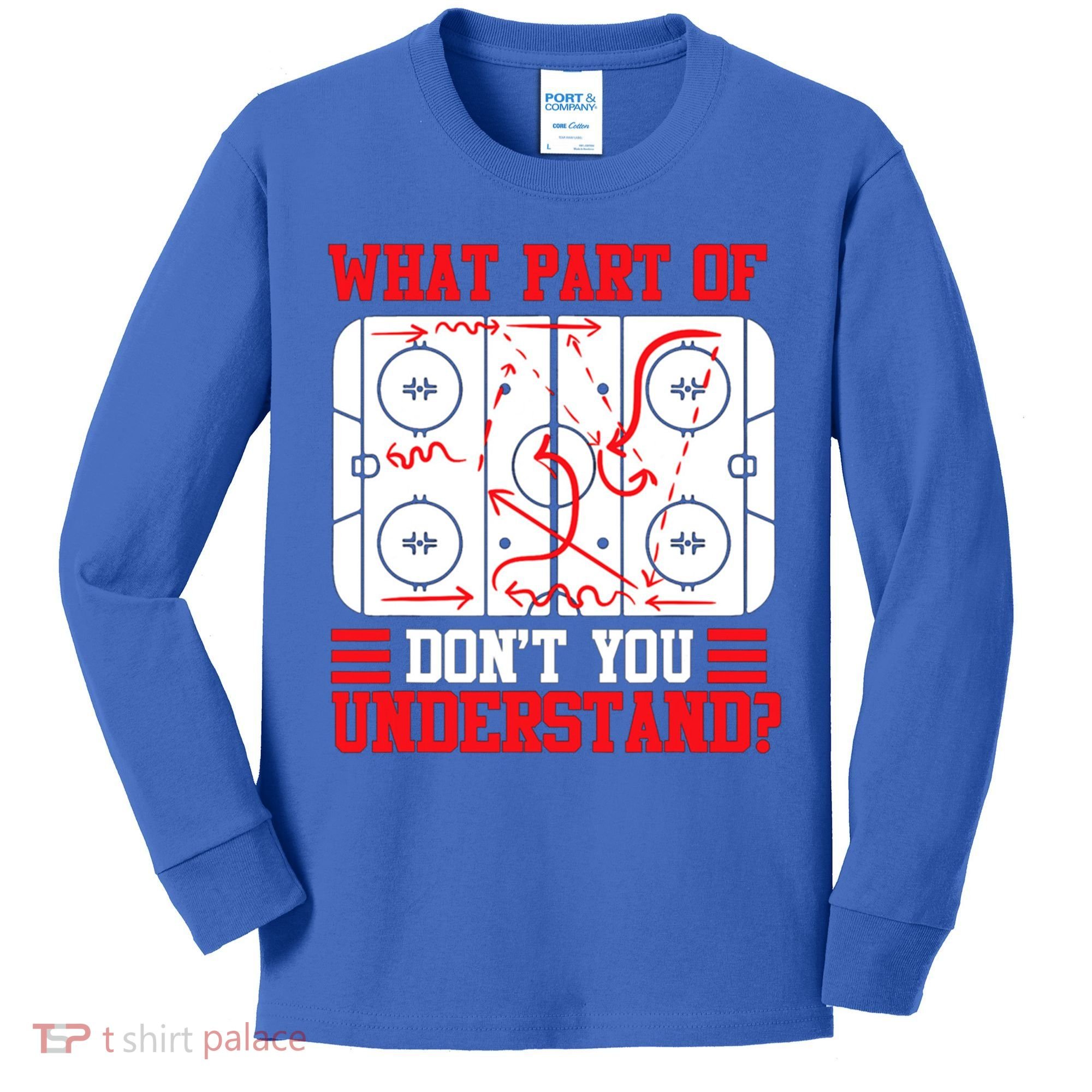 Hockey Mastery: What Part DonT You Get? Cute Gift Kids Long Sleeve Shirt