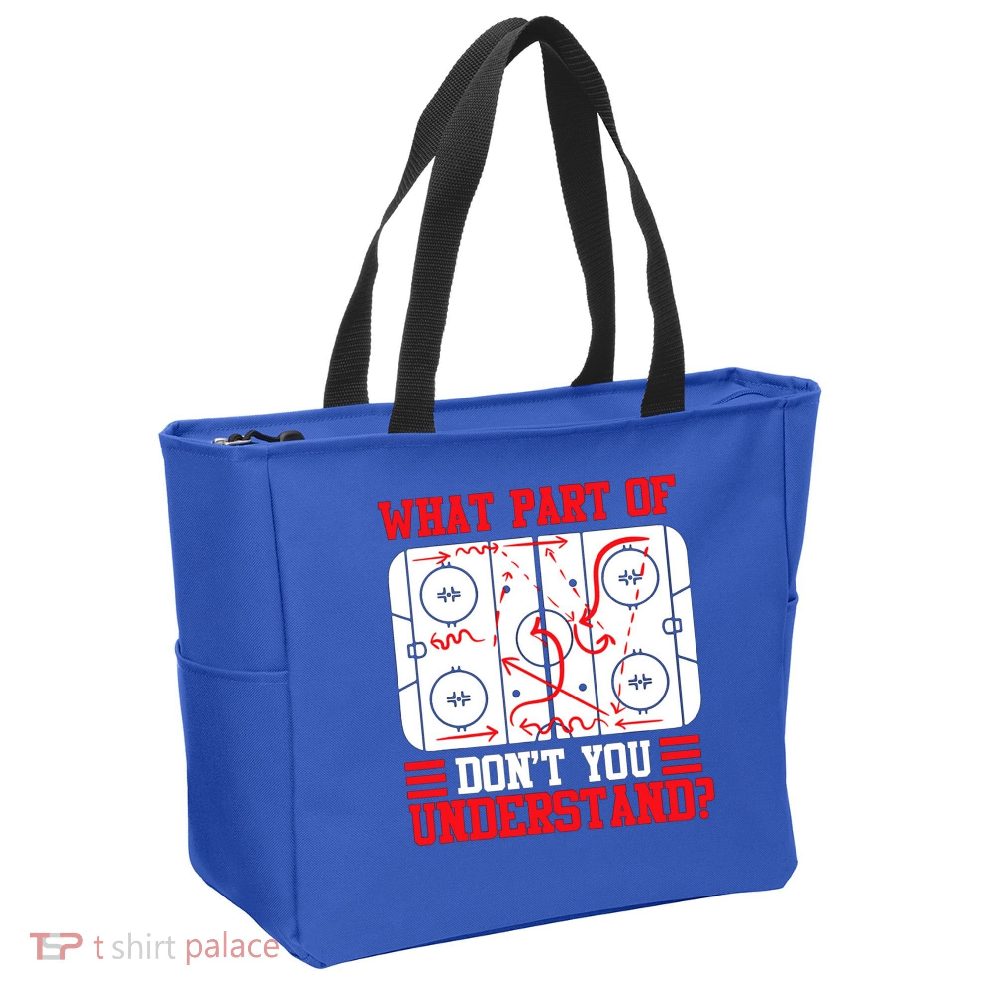 Hockey Mastery: What Part DonT You Get? Cute Gift Tote Bag