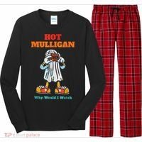 Hot Mulligan Why Would I Watch Long Sleeve Pajama Set thumb 0