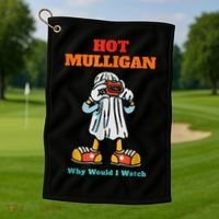 Hot Mulligan Why Would I Watch Golf Towel thumb 1
