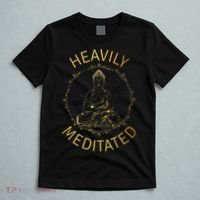 Heavily Meditated Yoga Meditation Spiritual Warrior Buddhist T-Shirt thumb 5