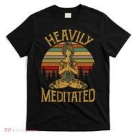 Heavily Meditated Yoga Meditation Spiritual T-Shirt thumb 0