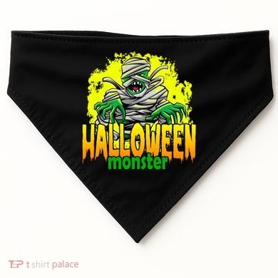 Halloween Monster Zombie USA-Made Doggie Bandana