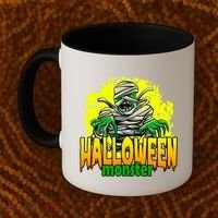 Halloween Monster Zombie Coffee Mug thumb 2