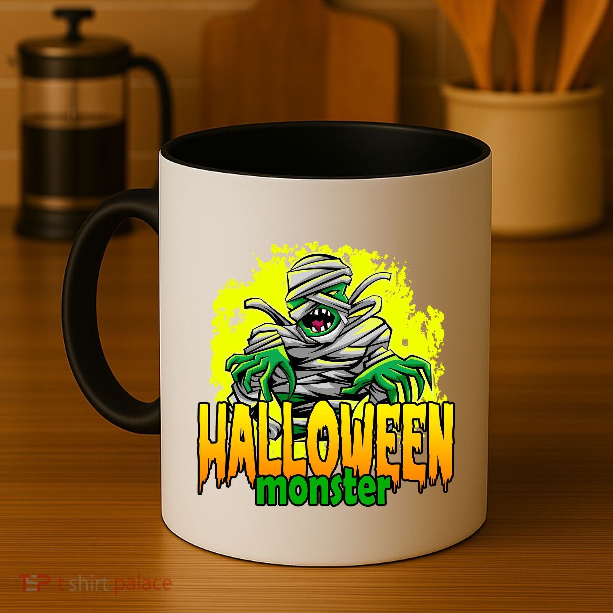 Halloween Monster Zombie Coffee Mug