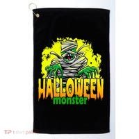 Halloween Monster Zombie Golf Towel thumb 0