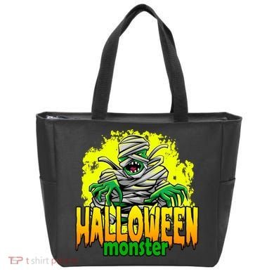 Halloween Monster Zombie Tote Bag