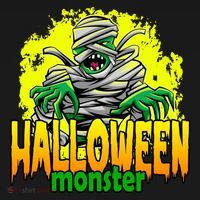 Halloween Monster Zombie Tote Bag thumb 4