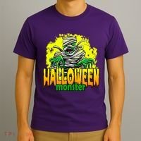 Halloween Monster Zombie T-Shirt thumb 3