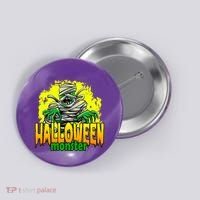 Halloween Monster Zombie Button thumb 0
