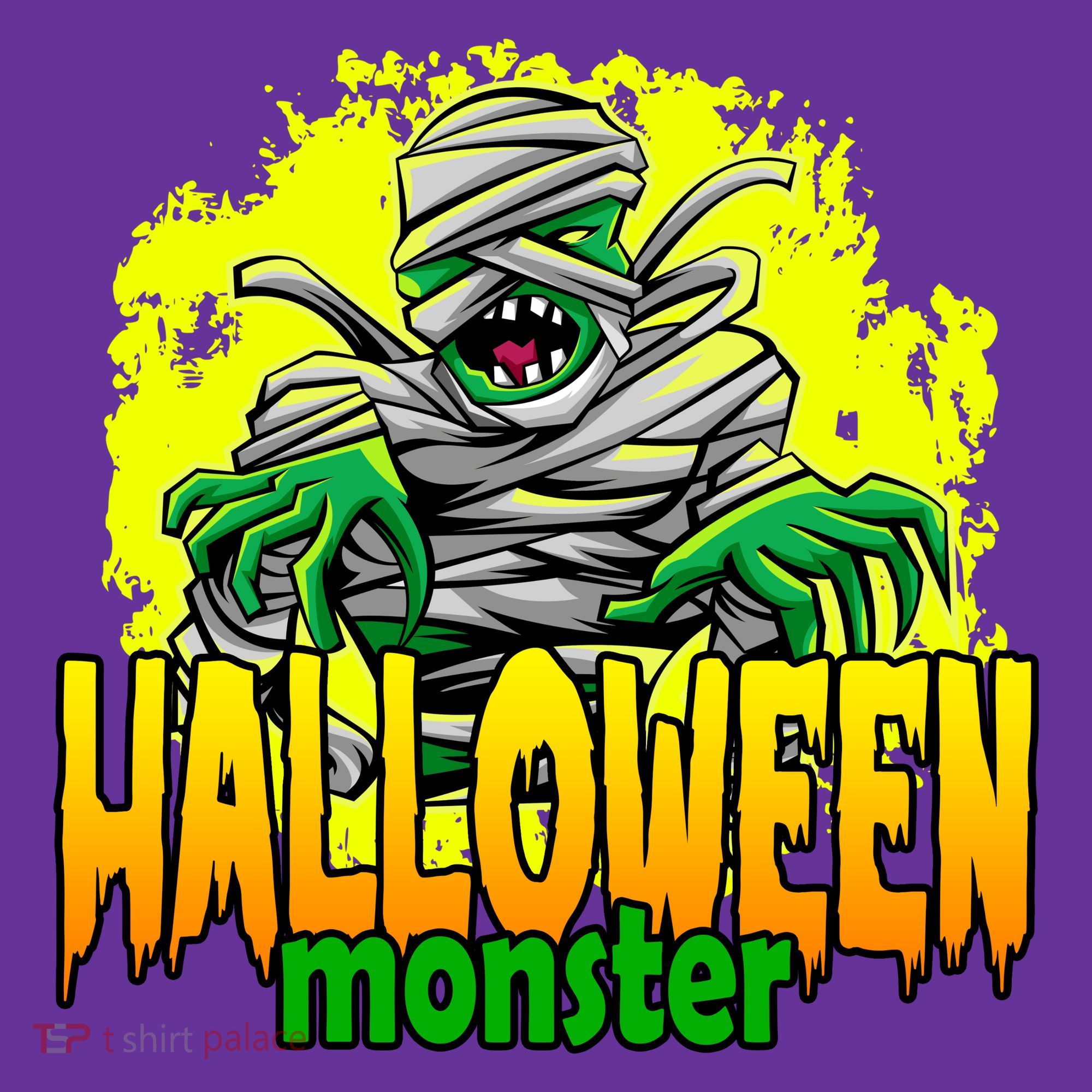 Halloween Monster Zombie Mousepad