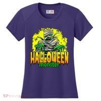 Halloween Monster Zombie Women's Cooling Performance Crew T-Shirt thumb 0