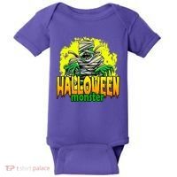 Halloween Monster Zombie Baby Bodysuit thumb 0