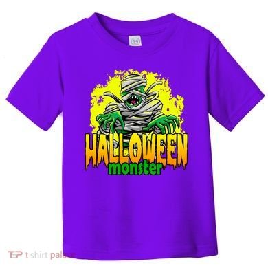 Halloween Monster Zombie Toddler T-Shirt