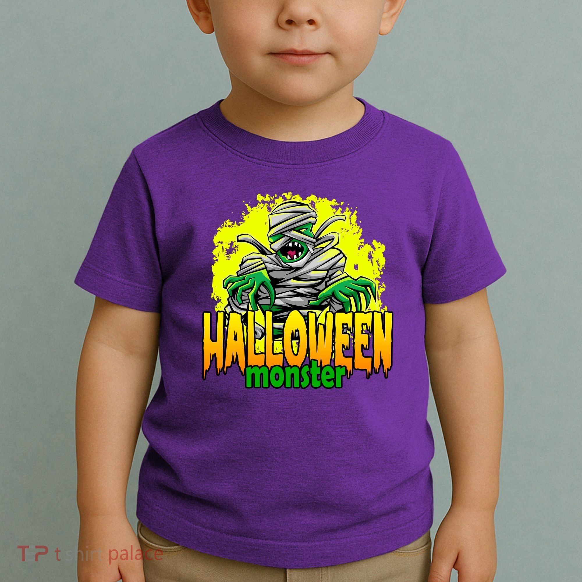 Halloween Monster Zombie Toddler T-Shirt