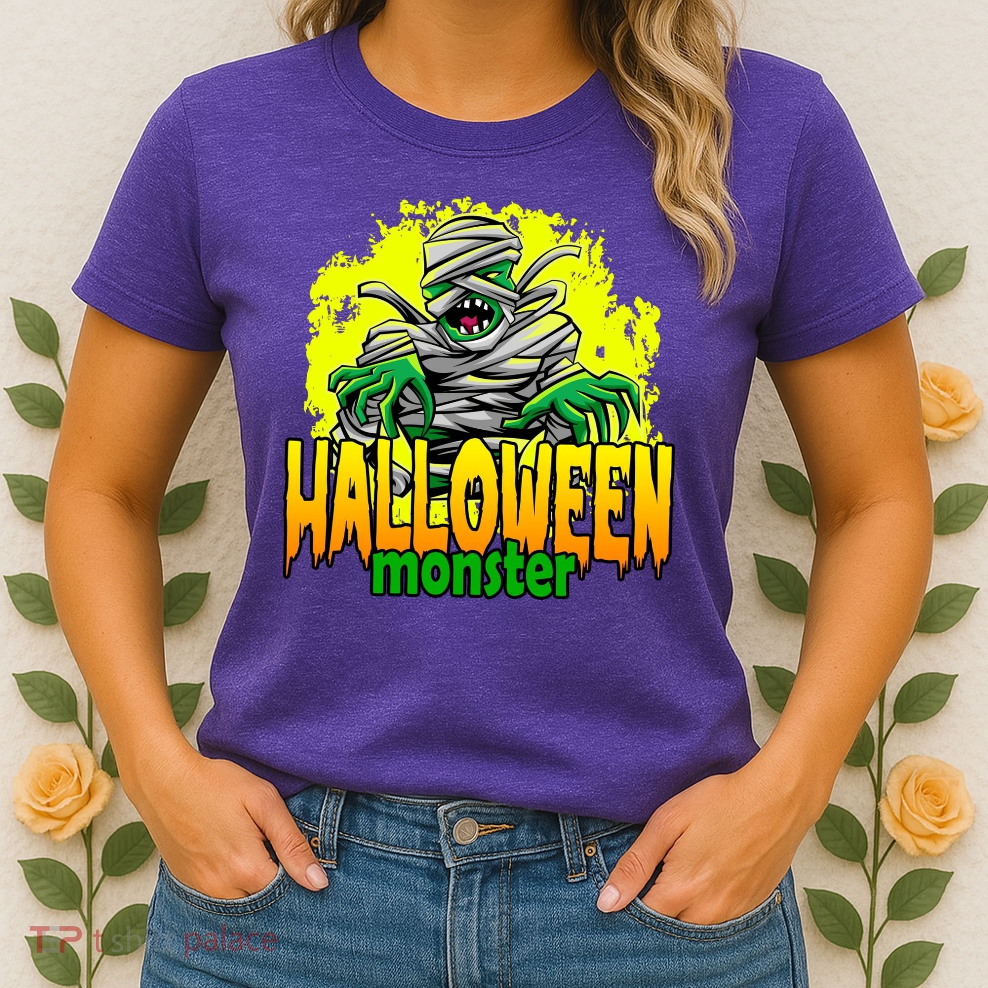 Halloween Monster Zombie Women's T-Shirt