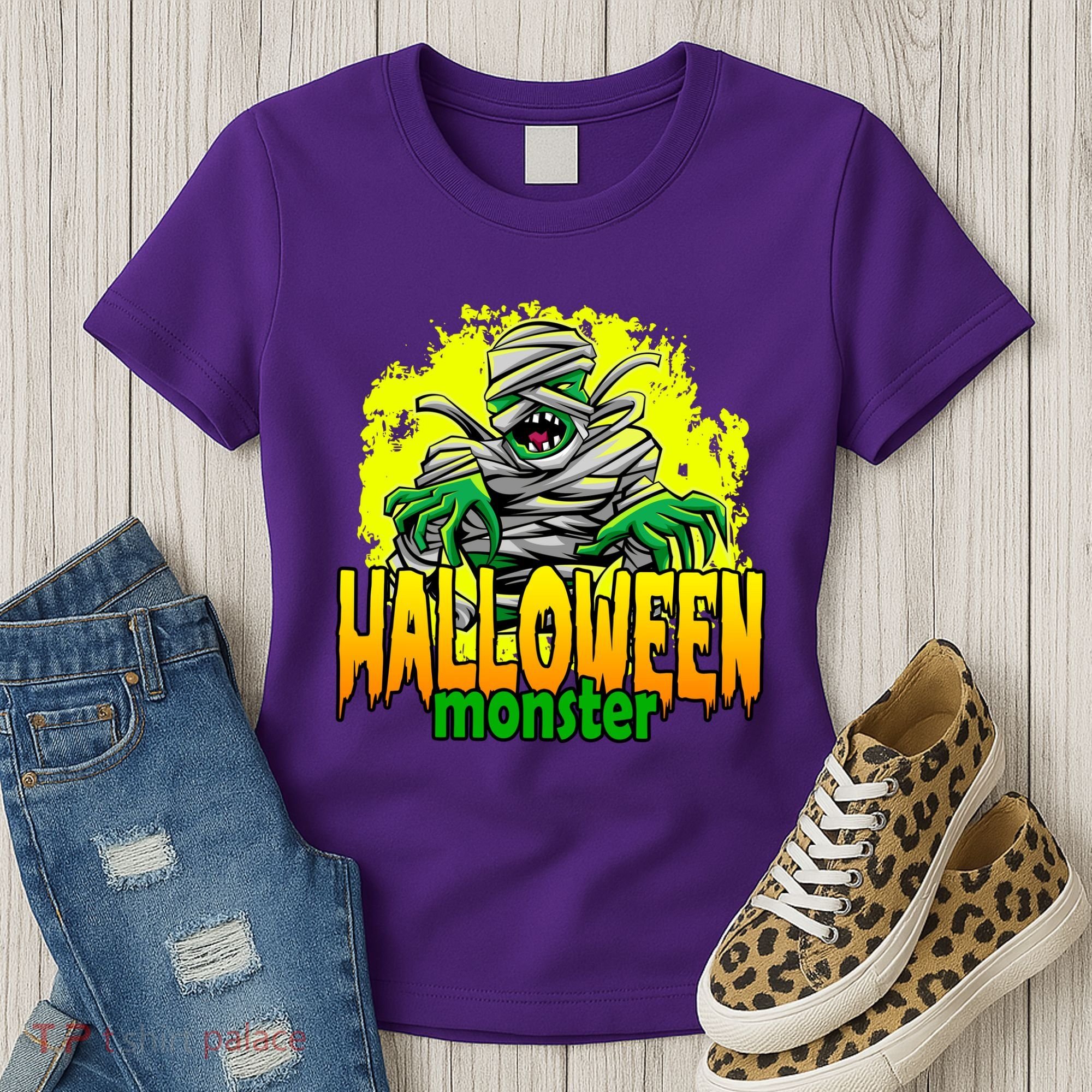 Halloween Monster Zombie Women's T-Shirt