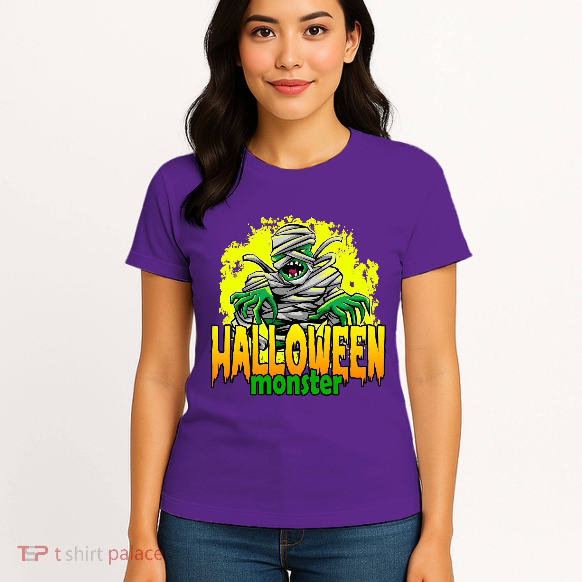 Halloween Monster Zombie Women's T-Shirt