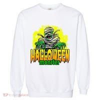 Halloween Monster Zombie Garment-Dyed Sweatshirt thumb 0