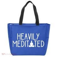 Heavily Meditated Zen Inner Peace Namaste Buddha Love Gift Meaningful Gift Tote Bag thumb 0