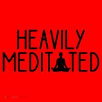 Heavily Meditated Zen Inner Peace Namaste Buddha Love Gift Meaningful Gift Santa Hat thumb 1