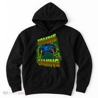 Halloween Monster Zombie Gaming Video Gamer Addict Hoodie thumb 0