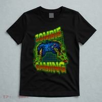 Halloween Monster Zombie Gaming Video Gamer Addict T-Shirt thumb 5
