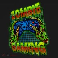Halloween Monster Zombie Gaming Video Gamer Addict Bucket Hat thumb 4