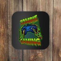 Halloween Monster Zombie Gaming Video Gamer Addict Coaster thumb 0