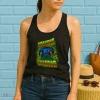 Halloween Monster Zombie Gaming Video Gamer Addict Women's Tank Top thumb 2