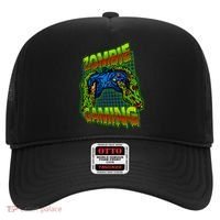 Halloween Monster Zombie Gaming Video Gamer Addict Hat thumb 0