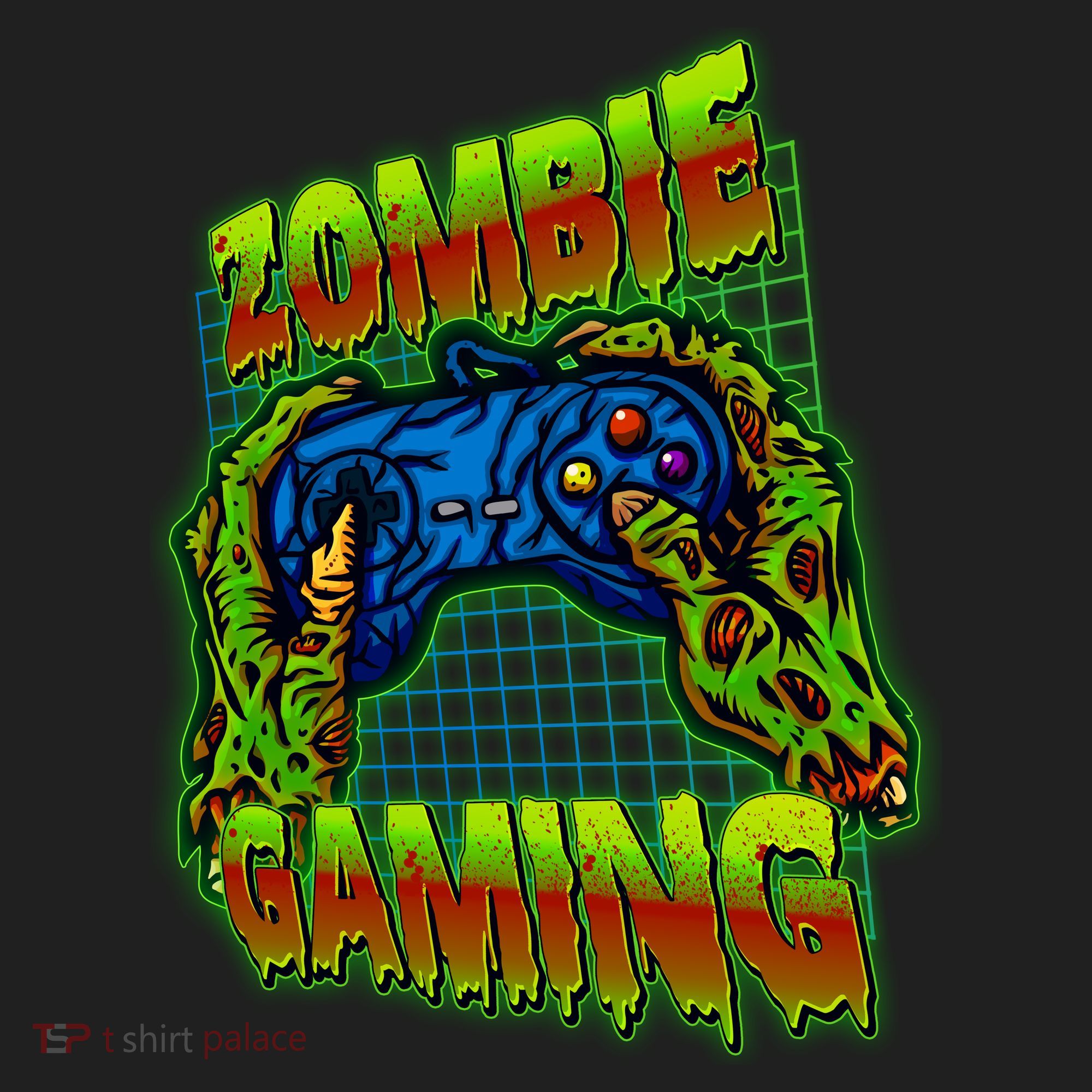 Halloween Monster Zombie Gaming Video Gamer Addict Hat