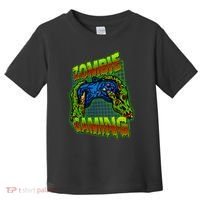 Halloween Monster Zombie Gaming Video Gamer Addict Toddler T-Shirt thumb 0