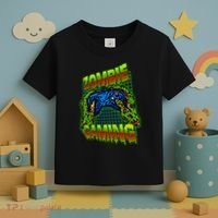 Halloween Monster Zombie Gaming Video Gamer Addict Toddler T-Shirt thumb 3