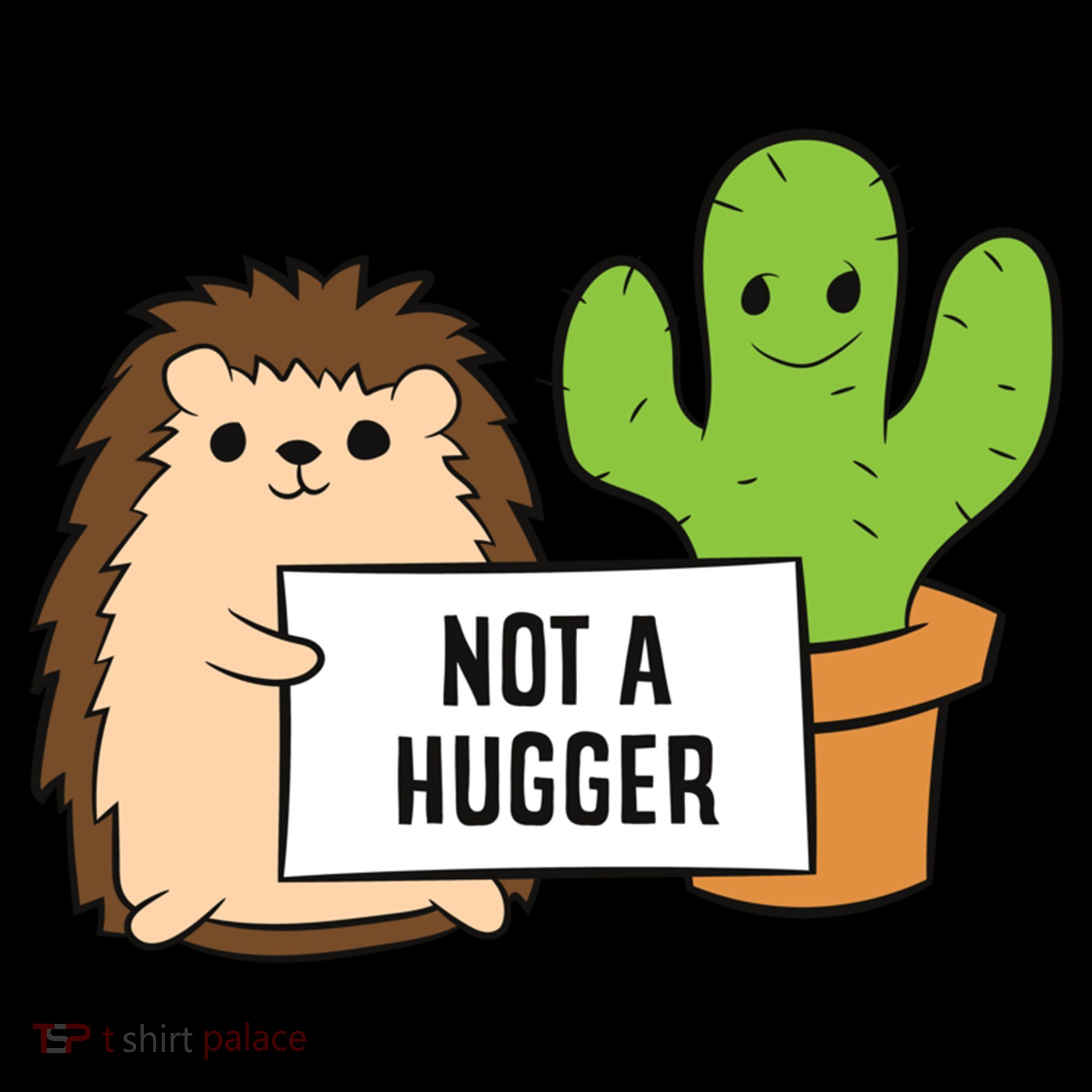 Hedgehog Not A Hugger Cactus Hedgehog Great Gift Backpack
