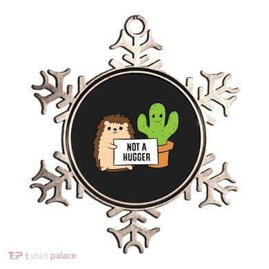Hedgehog Not A Hugger Cactus Hedgehog Great Gift Ornament