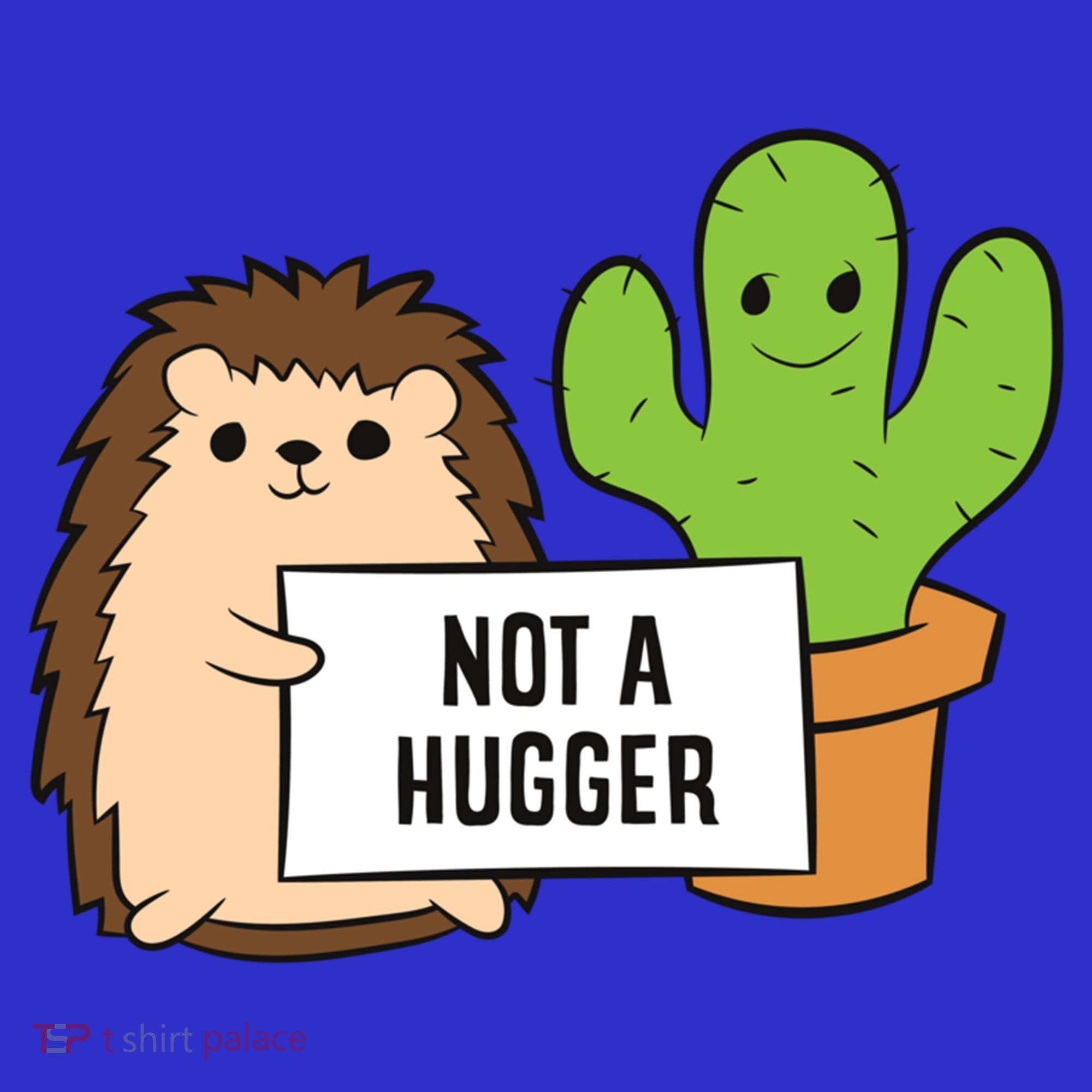 Hedgehog Not A Hugger Cactus Hedgehog Great Gift Long Sleeve Shirt