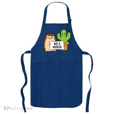 Hedgehog Not A Hugger Cactus Hedgehog Great Gift Apron