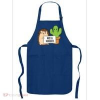Hedgehog Not A Hugger Cactus Hedgehog Great Gift Apron thumb 0