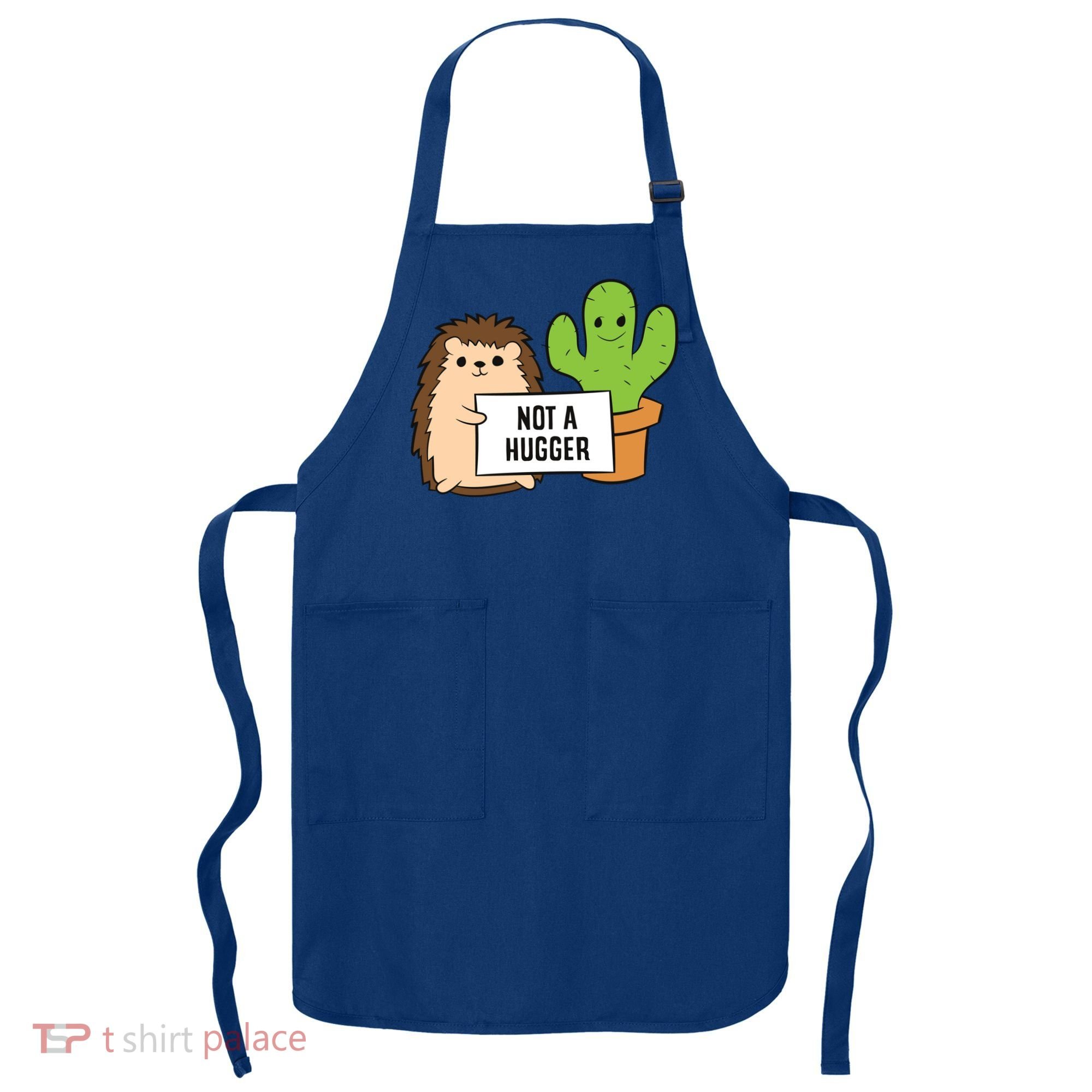 Hedgehog Not A Hugger Cactus Hedgehog Great Gift Apron