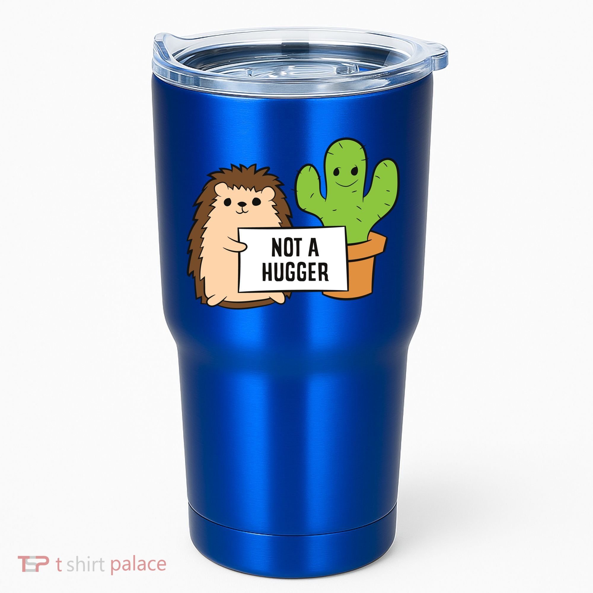 Hedgehog Not A Hugger Cactus Hedgehog Great Gift Tumbler